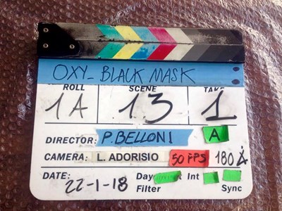 spot OXY BLACK MASK
